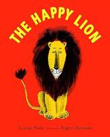 The happy lion roars