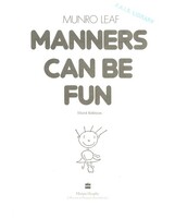 Manners can be fun