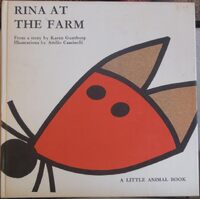 Rina at the farm